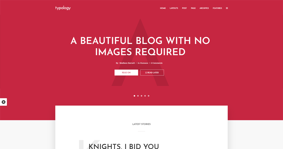 WordPress 主题 Typology V1.6.3版 - 赢聚网
