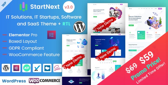 IT 创业公司主题 StartNext V3.2版
