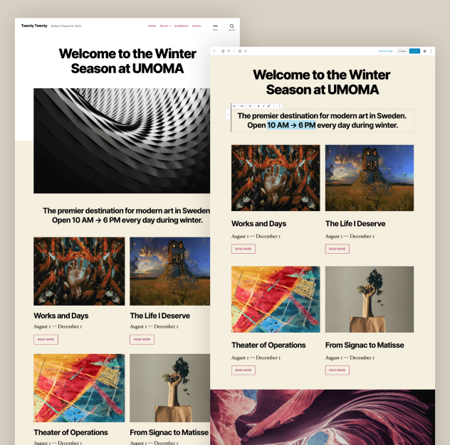 WordPress 5.3“Kirk”