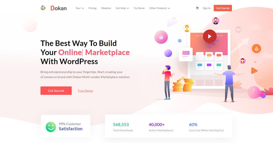 多商户 WooCommerce 插件 Dokan Pro V3.0.2 + Dokan Theme V2.3.6 - 赢聚网